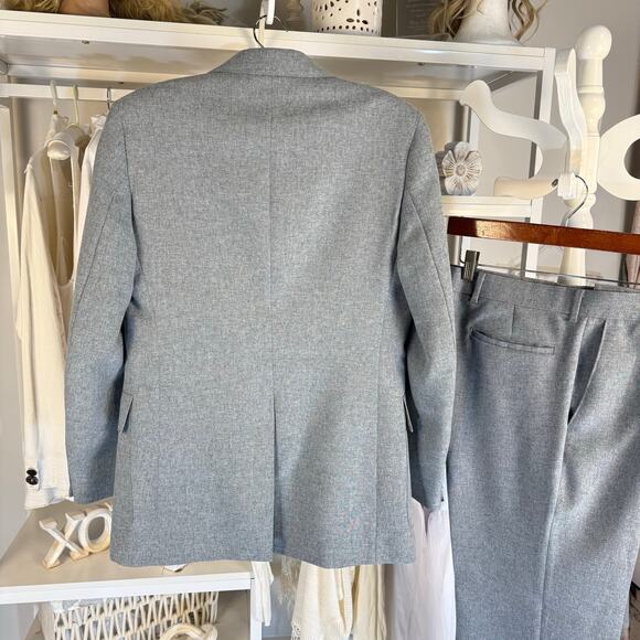 Levi's Men's Size 40R Gray Action Suit with STA-PREST #3414 - Picture 2 of 13